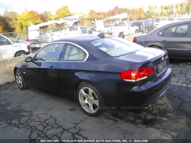 WBAWV535X8P078690 - 2008 BMW 328 XI SULEV BLUE photo 3