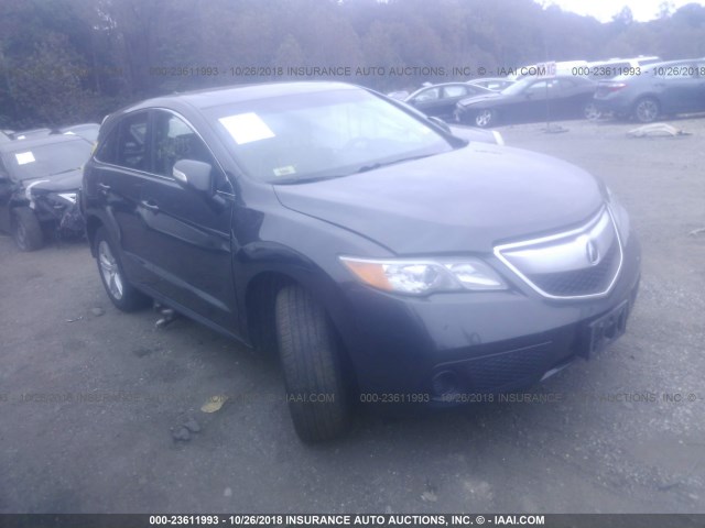 5J8TB4H34FL004459 - 2015 ACURA RDX GRAY photo 1