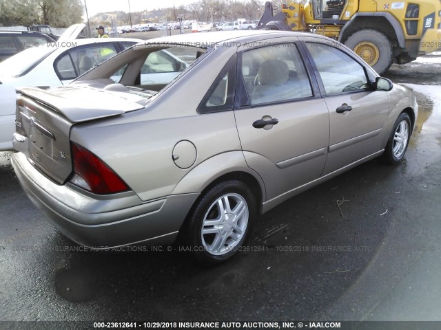 1FAFP34323W173487 - 2003 FORD FOCUS SE COMFORT/SE SPORT TAN photo 4