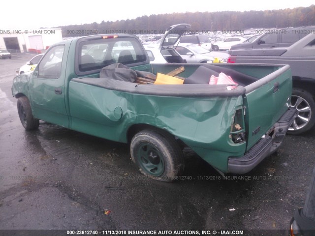 2FTRF17W14CA55982 - 2004 FORD F-150 HERITAGE CLASSIC GREEN photo 3