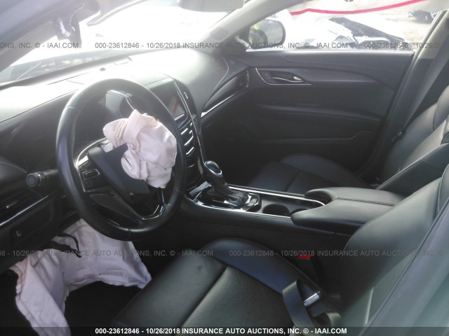 1G6AA5RA5F0140373 - 2015 CADILLAC ATS BLACK photo 5