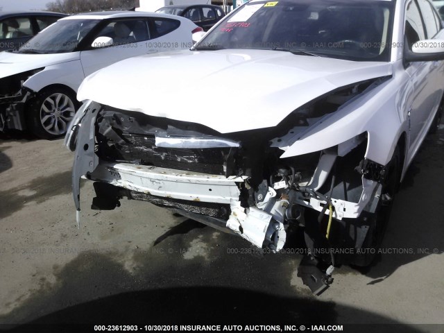 1FAHP2KT4AG118438 - 2010 FORD TAURUS SHO WHITE photo 6