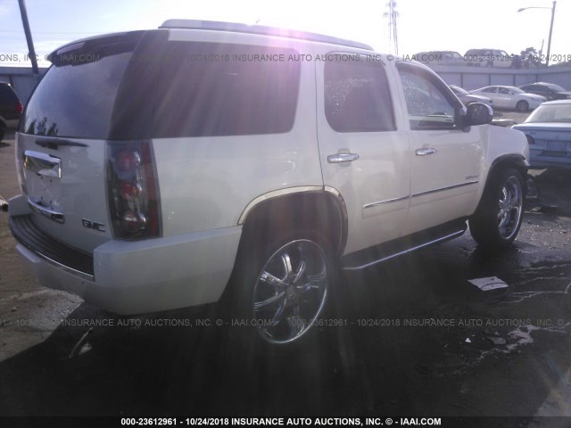 1GKS1EEF1DR301995 - 2013 GMC YUKON DENALI CREAM photo 4