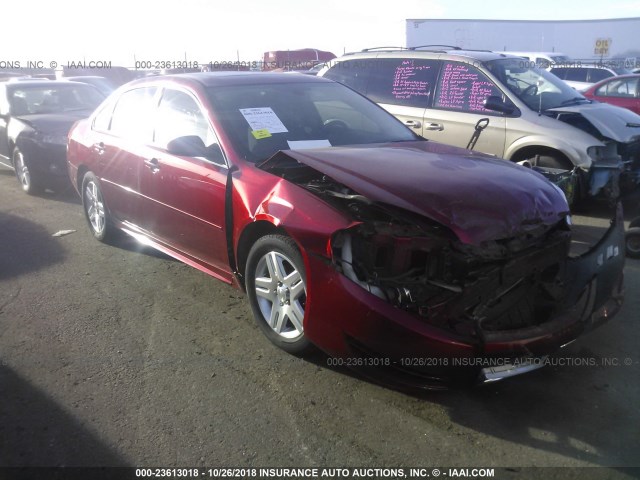 2G1WB5E30E1151705 - 2014 CHEVROLET IMPALA LIMITED LT RED photo 1