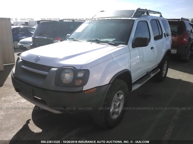 5N1ED28Y92C508111 - 2002 NISSAN XTERRA XE/SE WHITE photo 2