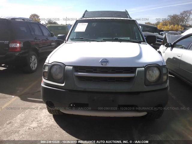 5N1ED28Y92C508111 - 2002 NISSAN XTERRA XE/SE WHITE photo 6