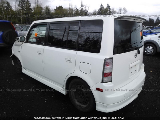 JTLKT324264114931 - 2006 TOYOTA SCION XB Ақ фото 3