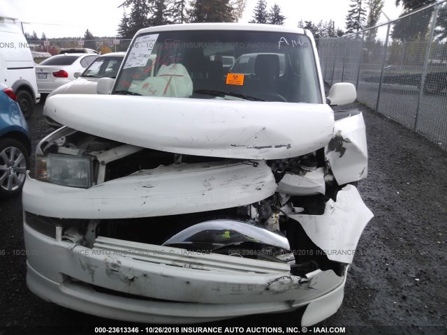 JTLKT324264114931 - 2006 TOYOTA SCION XB Ақ фото 6
