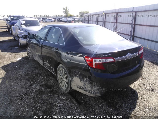 4T4BF1FK5DR317150 - 2013 TOYOTA CAMRY L/SE/LE/XLE 黑色 照片 3