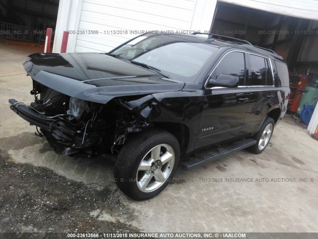 1GNSCAKC3HR178769 - 2017 CHEVROLET TAHOE C1500  LS BLACK photo 2