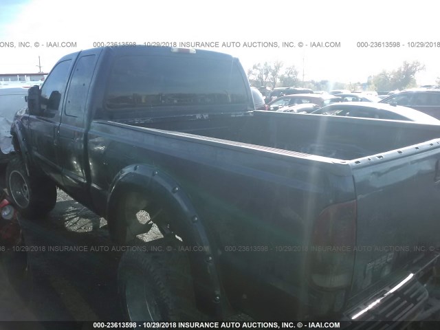 1FTSX31F91EB31392 - 2001 FORD F350 SRW SUPER DUTY BLUE photo 3