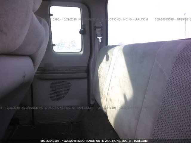 1FTSX31F91EB31392 - 2001 FORD F350 SRW SUPER DUTY BLUE photo 8