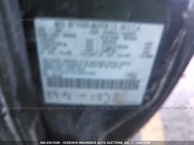 1FTSX31F91EB31392 - 2001 FORD F350 SRW SUPER DUTY BLUE photo 9