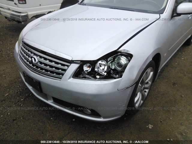 JNKAY01F67M458885 - 2007 INFINITI M35 SPORT SILVER photo 6