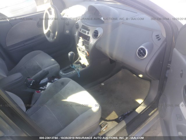 1G8AL55B67Z195704 - 2007 SATURN ION LEVEL 3 SILVER photo 5
