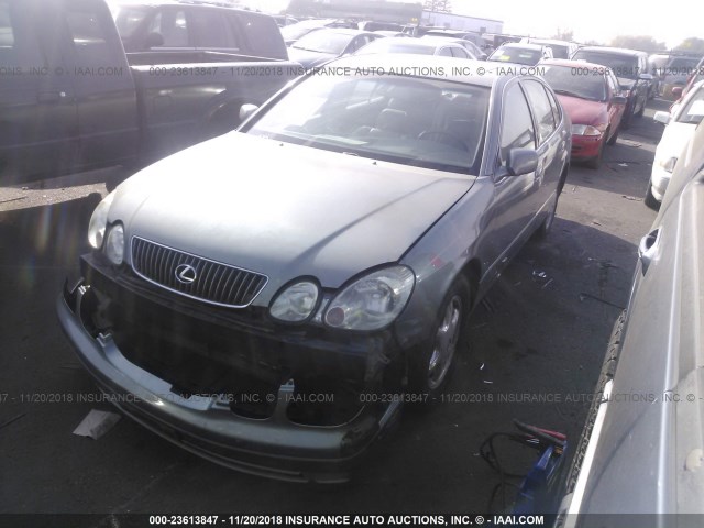 JT8BD69SX10137094 - 2001 LEXUS GS 300 GRAY photo 2