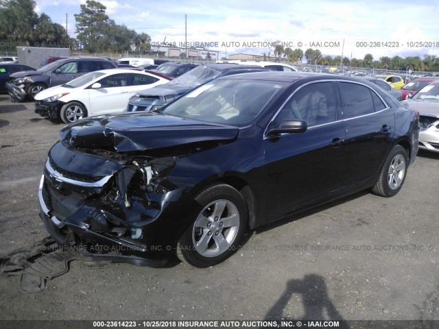 1G11B5SL0FF283582 - 2015 CHEVROLET MALIBU LS 黑色 照片 2