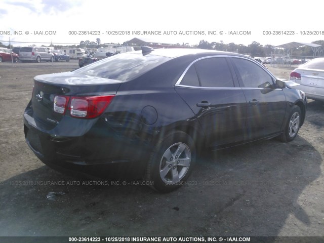 1G11B5SL0FF283582 - 2015 CHEVROLET MALIBU LS 黑色 照片 4