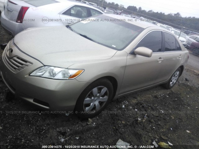 4T1BE46K48U214936 - 2008 TOYOTA CAMRY CE/LE/XLE/SE TAN photo 2