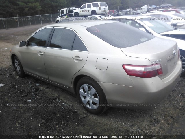 4T1BE46K48U214936 - 2008 TOYOTA CAMRY CE/LE/XLE/SE TAN photo 3