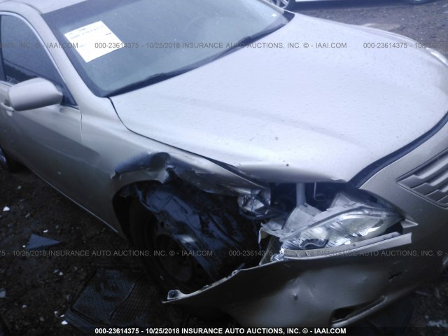 4T1BE46K48U214936 - 2008 TOYOTA CAMRY CE/LE/XLE/SE TAN photo 6