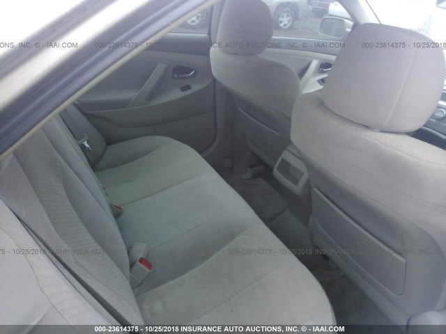 4T1BE46K48U214936 - 2008 TOYOTA CAMRY CE/LE/XLE/SE TAN photo 8
