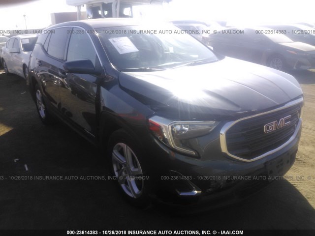 3GKALMEX5JL123102 - 2018 GMC TERRAIN SLE GRAY photo 1