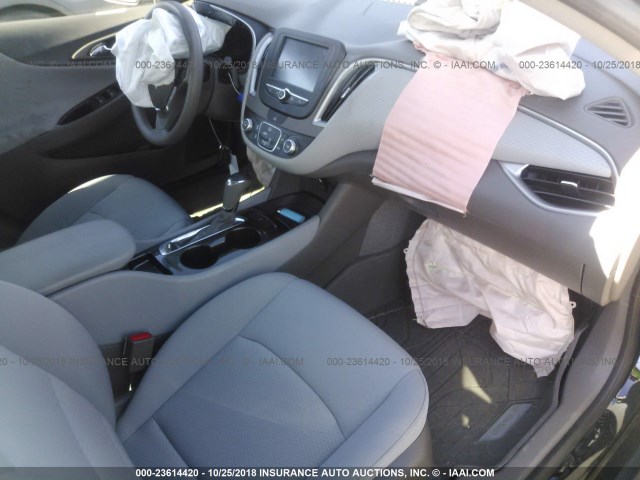 1G1ZB5ST9JF212683 - 2018 CHEVROLET MALIBU LS შავი ფოტო 5