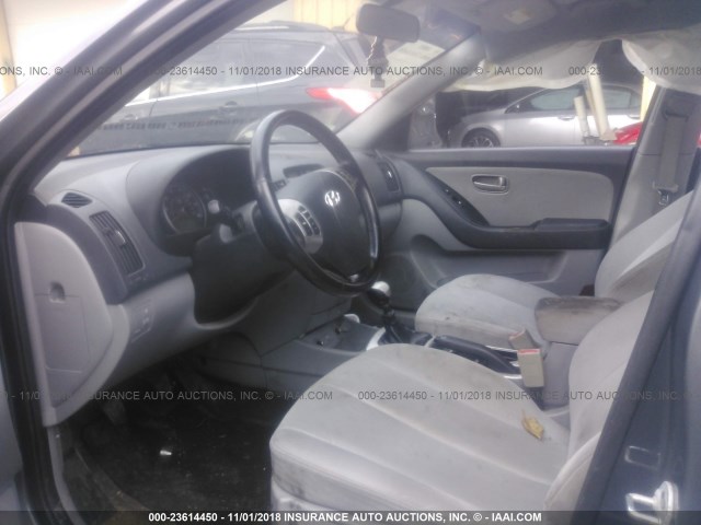 KMHDU46DX7U243174 - 2007 HYUNDAI ELANTRA GRAY photo 5