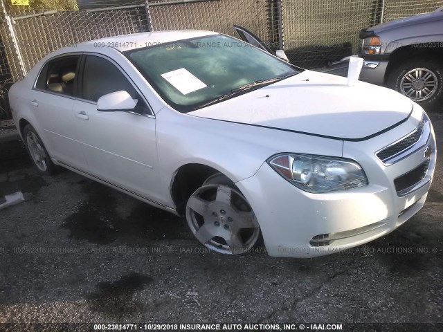 1G1ZD5E73A4134275 - 2010 CHEVROLET MALIBU 2LT WHITE photo 1