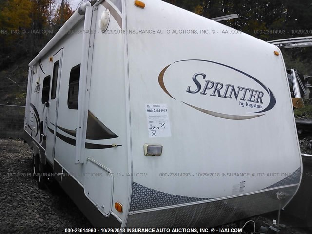 YYDT2502791532467 - 2009 KEYSTONE SPRINTER OTHER  WHITE photo 1