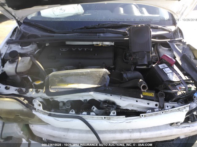 JTKDE177760124571 - 2006 TOYOTA SCION TC 白色 照片 10