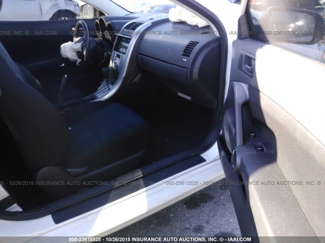 JTKDE177760124571 - 2006 TOYOTA SCION TC 白色 照片 5