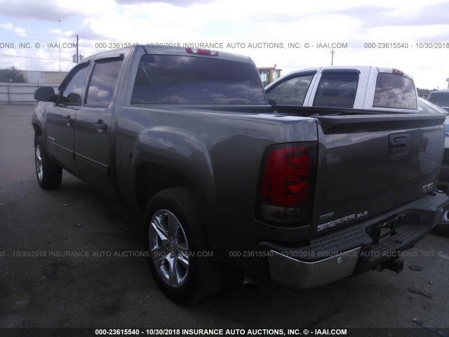 3GTP1VE00BG271088 - 2011 GMC SIERRA C1500 SLE GRAY photo 3