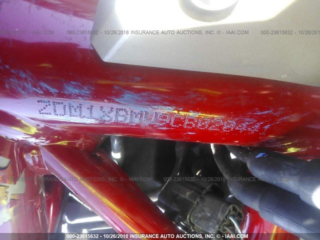 ZDM1XBMV9CB020441 - 2012 DUCATI SUPERBIKE 848/848 EVO CORSE SE RED photo 10