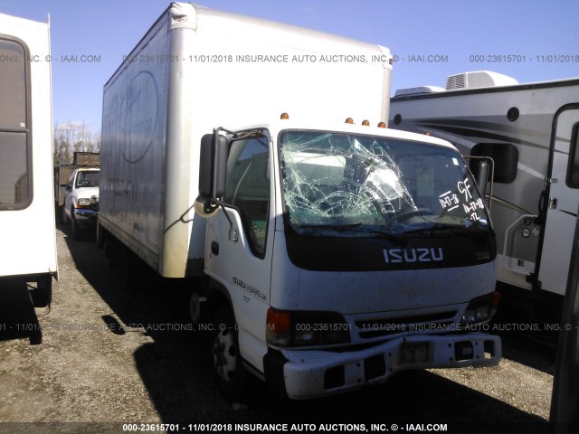 JALC4B14137006706 - 2003 ISUZU NPR WHITE photo 1