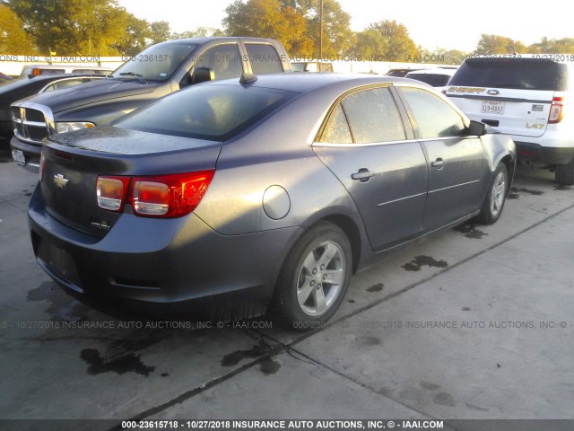 1G11B5SA0DF341623 - 2013 CHEVROLET MALIBU LS ლურჯი ფოტო 4