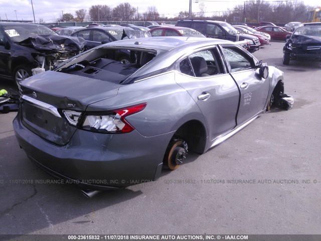 1N4AA6AP5HC361658 - 2017 NISSAN MAXIMA 3.5S/SV/SL/SR/PLAT GRAY photo 4