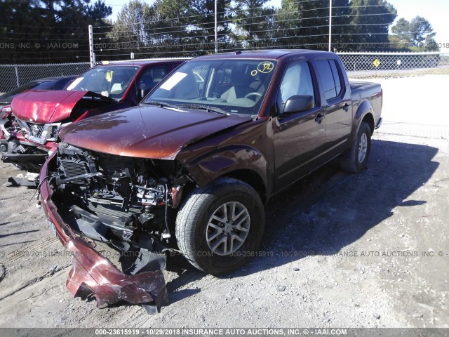 1N6AD0EV5GN793674 - 2016 NISSAN FRONTIER S/SV/SL/PRO-4X RED photo 2