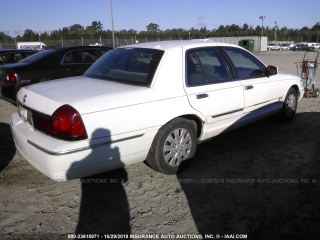 2MEFM74W1XX639861 - 1999 MERCURY GRAND MARQUIS GS WHITE photo 4