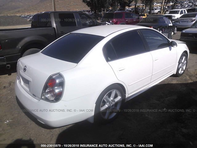 1N4AL11DX6N430302 - 2006 NISSAN ALTIMA S/SL WHITE photo 4