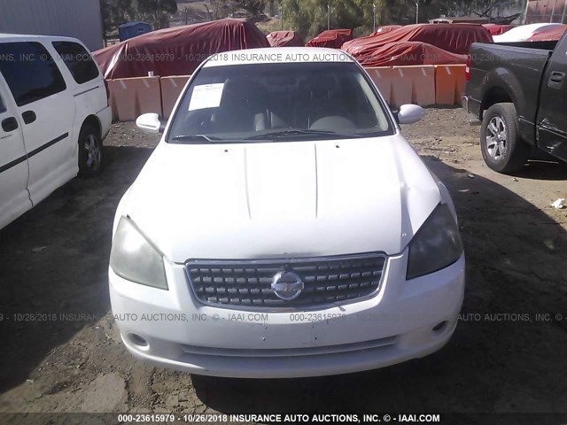 1N4AL11DX6N430302 - 2006 NISSAN ALTIMA S/SL WHITE photo 6