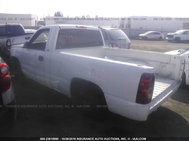 1GCEC14V03Z319701 - 2003 CHEVROLET SILVERADO C1500 WHITE photo 3