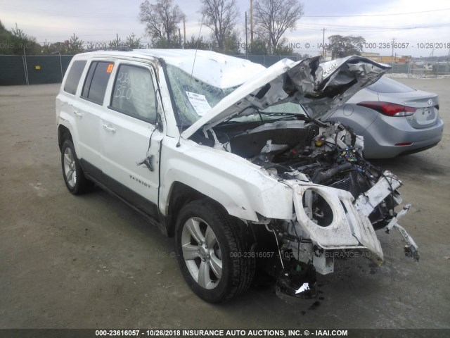 1C4NJRFBXFD239590 - 2015 JEEP PATRIOT LATITUDE WHITE photo 1