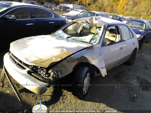 2T1BR18EXWC088090 - 1998 TOYOTA COROLLA VE/CE/LE 红色 照片 2