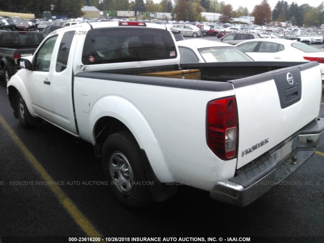 1N6BD0CT2CC402184 - 2012 NISSAN FRONTIER S/SV WHITE photo 3