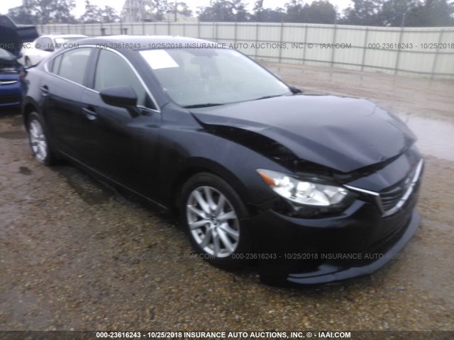 JM1GJ1U58G1425302 - 2016 MAZDA 6 SPORT BLACK photo 1