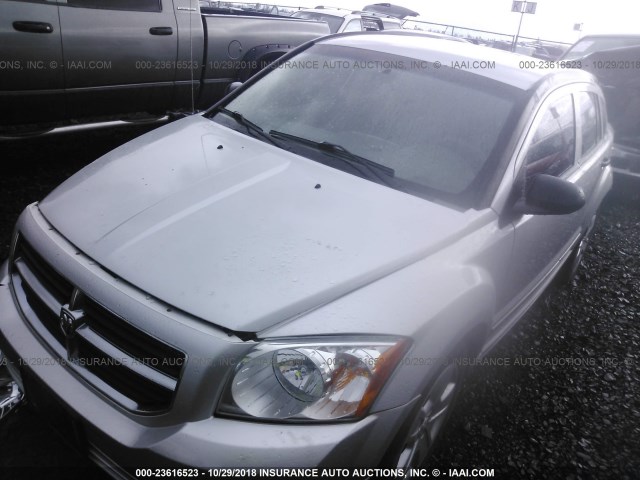 1B3HB48B67D520735 - 2007 DODGE CALIBER SXT SILVER photo 2