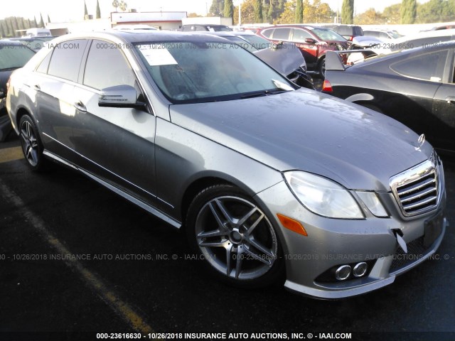 WDDHF5GB3AA246239 - 2010 MERCEDES-BENZ E 350 GRAY photo 1