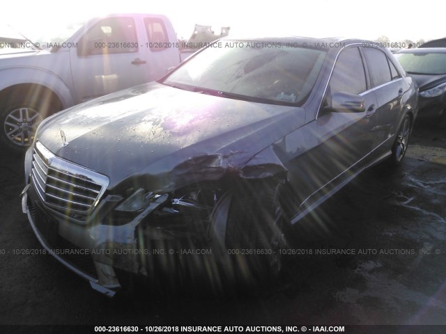 WDDHF5GB3AA246239 - 2010 MERCEDES-BENZ E 350 GRAY photo 2